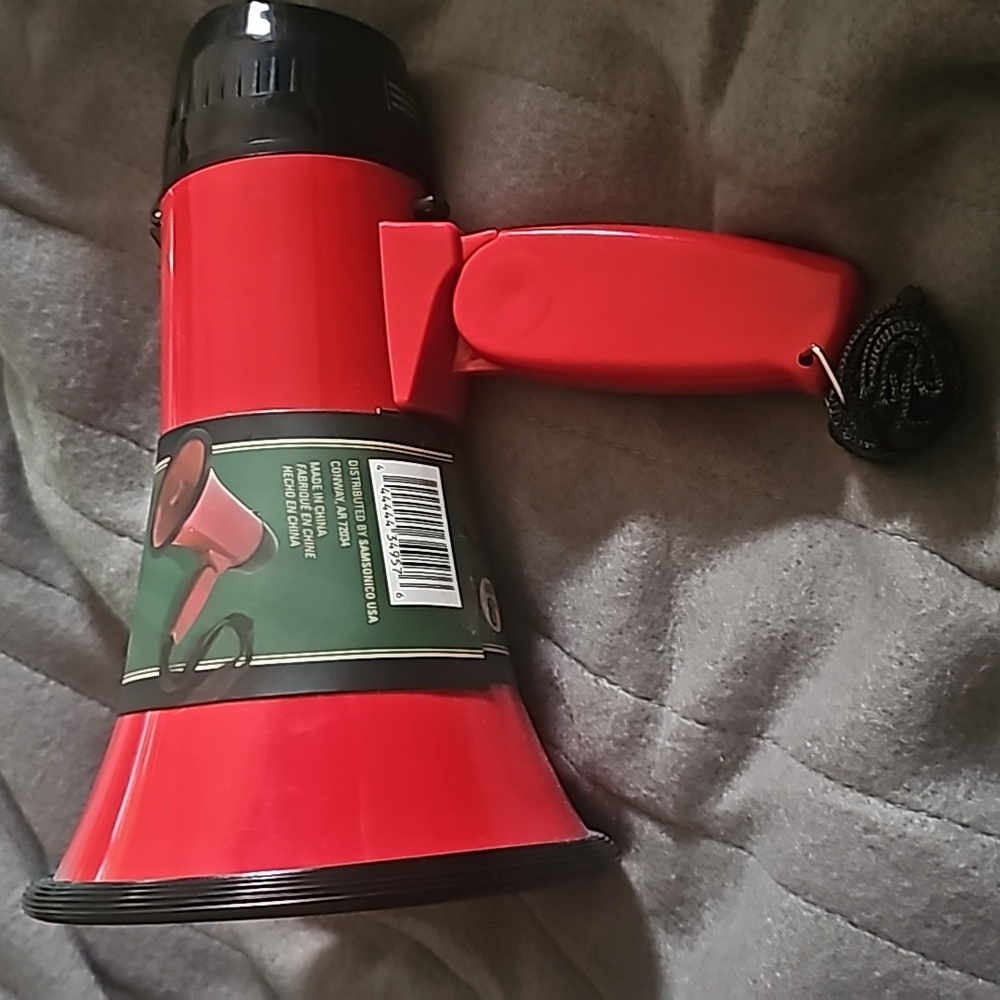 Brand new megaphone
